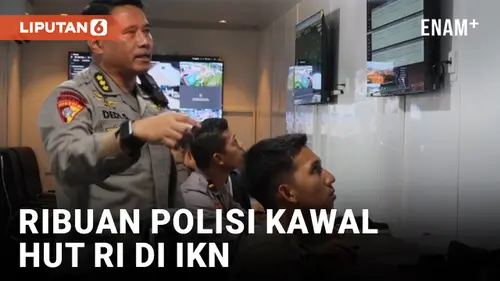 VIDEO: Dukung Kelancaran HUT ke-79 RI di IKN, Polda Kaltim Kerahkan 1.940 Personel