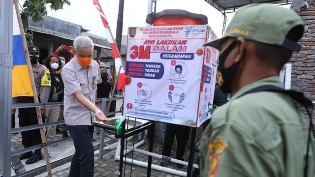Ganjar Minta Masyarakat Taati Protokol Kesehatan