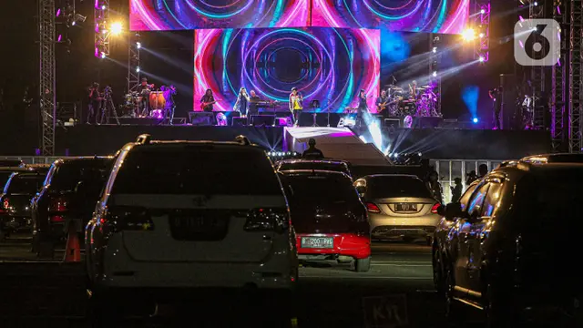 FOTO: Kemeriahan Konser Drive-In di Hari Kedua