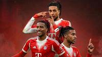 Ilustrasi Michael Olise di Bayern Munchen. (Bola.com/AFP/Gemini)
