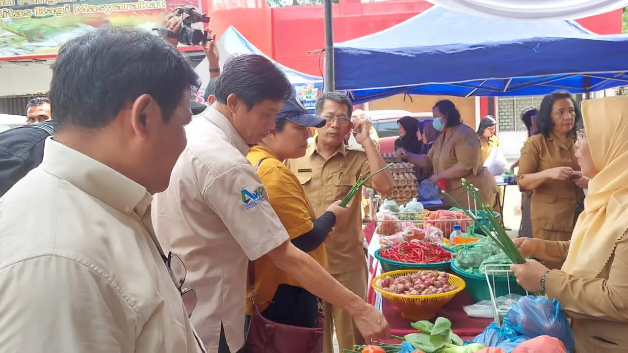 Antisipasi Lonjakan Harga Bahan Pokok, Kementan dan Pemprovsu Gelar Pasar Murah