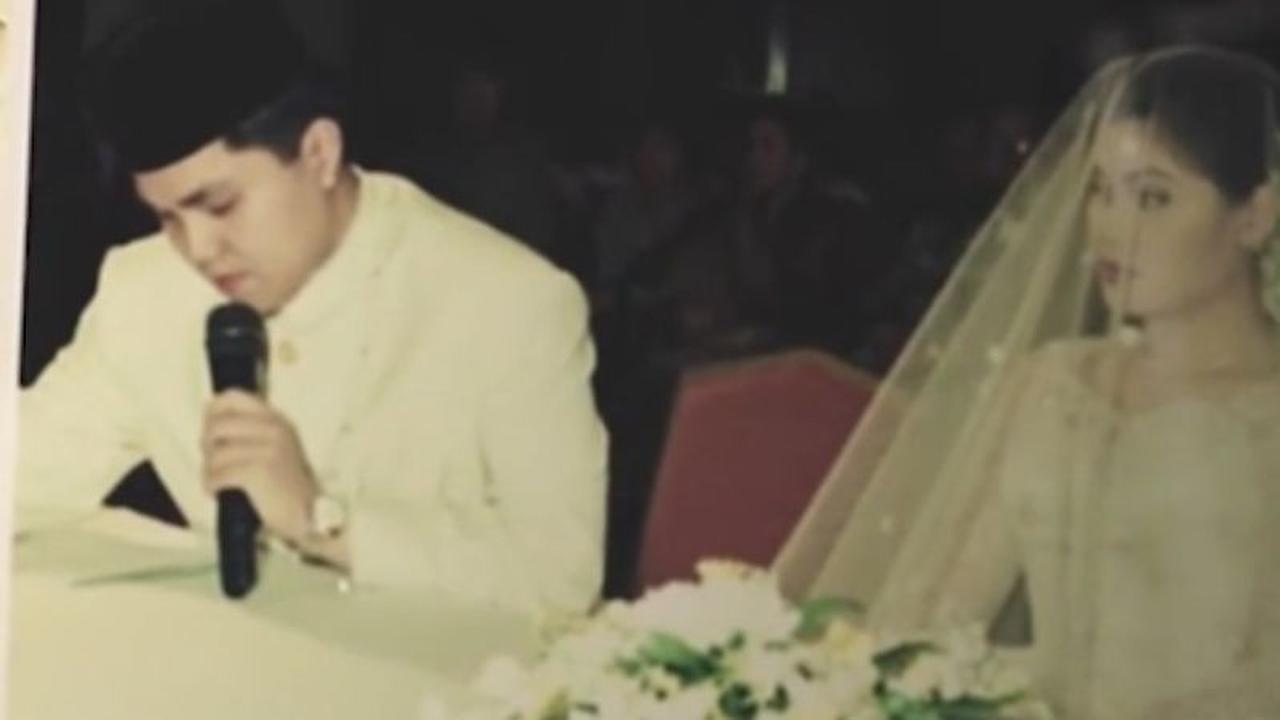 Potret Romantis Kenangan Erick Thohir dan Sang Istri, Dari Ijab Qabul sampai Punya 3 Anak