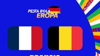 Euro 2024 - Prancis Vs Belgia (Bola.com/Adreanus Titus)