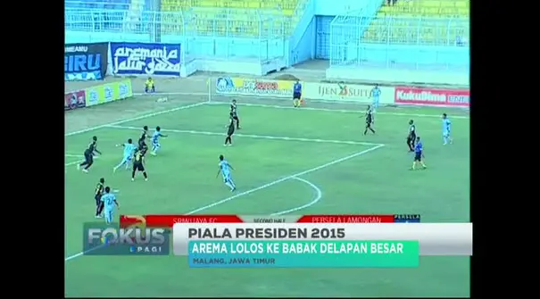 Fokus Pagi Indosiar tentang Piala Presiden 2015, Kamis 10 September 2015