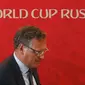 Valcke on Wednesday dismissed allegations of wrongdoing over $10 million in bank transactions that are under investigation by U.S. authorities. REUTERS/Maxim Zmeyev