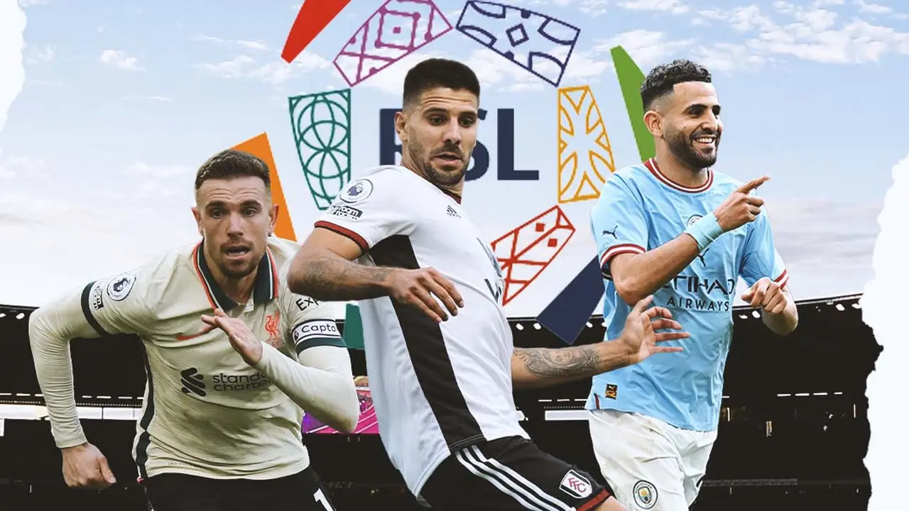 Ilustrasi - Jordan Henderson, Aleksandar Mitrovic, Riyad Mahrez
