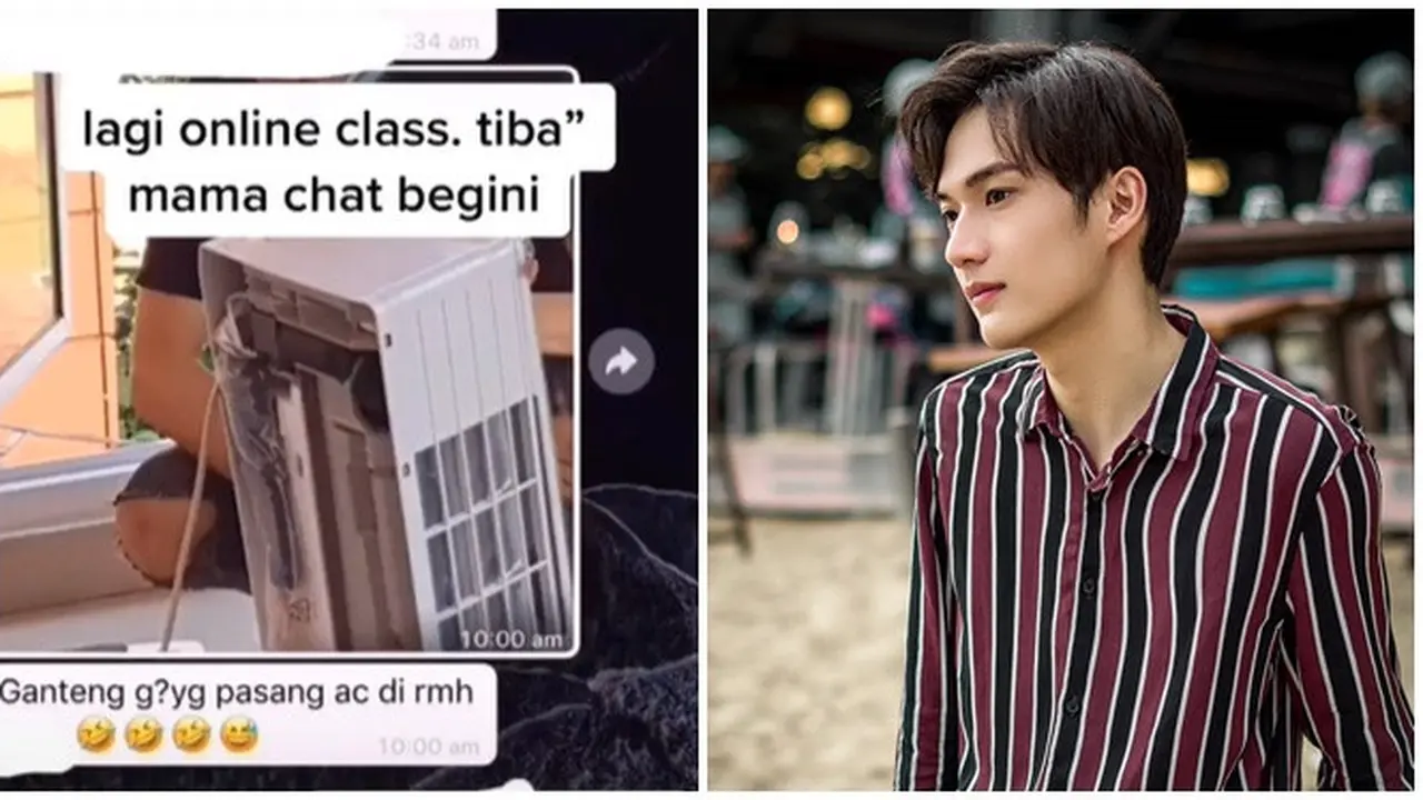 Viral Video Tukang Servis AC Bak Idol KPop yang Curi Perhatian, Ini 6 Potretnya