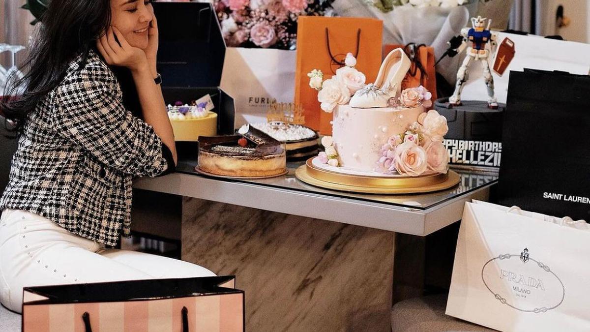 Foto-foto Perayaan Ulang Tahun Michelle Ziudith yang ke-29, Ada Banyak