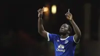 Lukaku Cetak 3 Gol, Everton Gusur Posisi MU