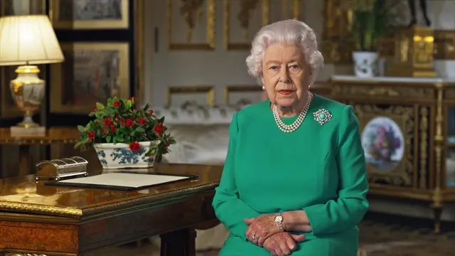 Ratu Elizabeth II Bangkitkan Memori Perang Dunia II Saat Berpidato tentang Krisis Corona