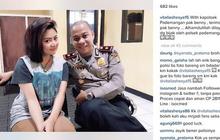 Vitalia minta fotonya dengan Kapolsek Pademangan jangan dihebohkan