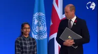 Vinisha Umashankar, finalis Eartshot Prize di COP26. Dok: YouTube Earthshot Prize