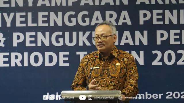 Kepala Puspenkom ASN Bajoe Loedi Hargono