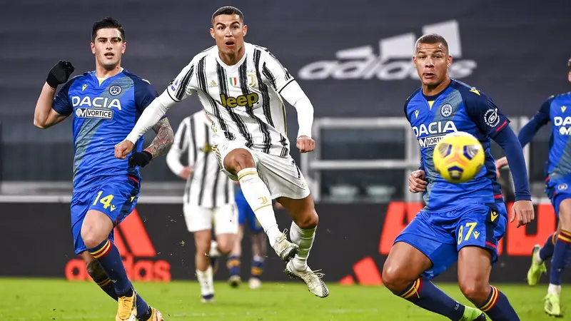 FOTO: Juventus Lumat Udinese di Allianz Stadium, Cristiano Ronaldo Sumbang 2 Gol