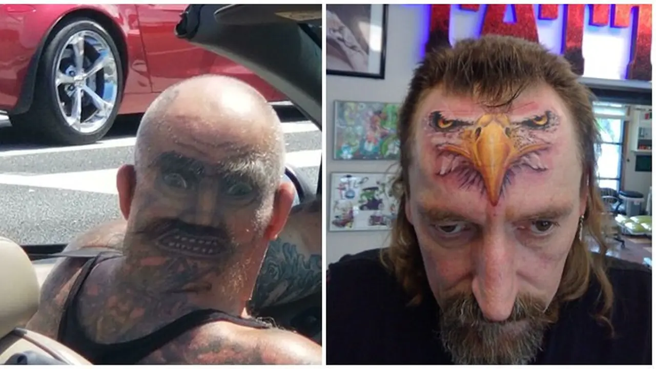 8 Potret Tato Gagal Estetik Ini Bikin Menyesal saat Membuatnya