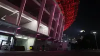 Timnas Argentina menggelar sesi latihan di&nbsp;Stadion Utama Gelora Bung Karno pada Sabtu (17/6/2023) sore WIB. Hingga pukul 20.00 WIB, Tim Tango masih belum keluar dari stadion. Sayangnya, sesi latihan tersebut tertutup untuk awak media dan juga suporter. (Bola.com/Abdul Aziz)&nbsp;