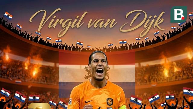 Ilustrasi Virgil van Dijk di Timnas Belanda. (Bola.com/AFP/Gemini)