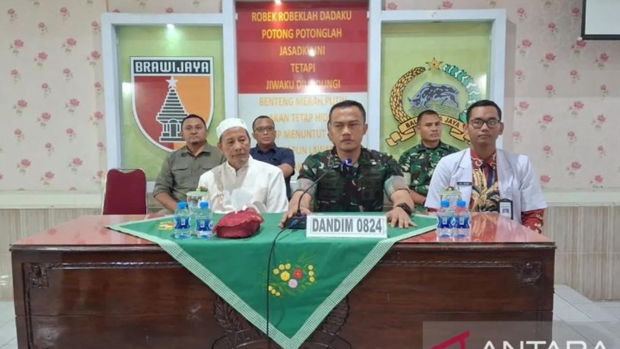 Komandan Kodim (Dandim) 0824 Jember Letnan Kolonel Arm Indra Andriansyah