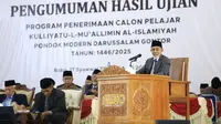 Gontor Menerima Ribuan Santri Baru pada Awal Tahun Ajaran 2025, Jumlah Peserta Meningkat