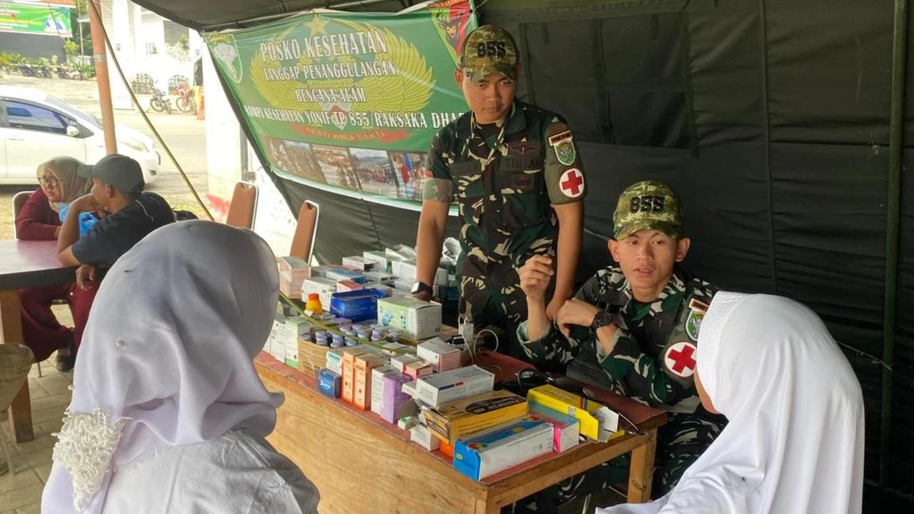 Tim Kesehatan Gabungan TNI di Gayo Lues Aceh