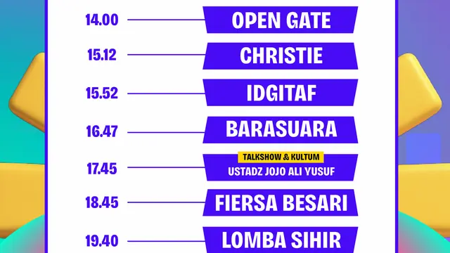 Rundown Day 1  KLBB 2026