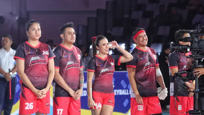 Fun Volleyball Celebrity Match (Fimela/Adrian Putra)