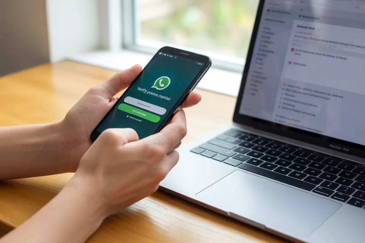 cara login wa dengan email