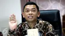 Kepala Satgas Percepatan Dwelling Time, Agung Kuswandono saat konpers terkait Penurunan Dwelling Time di Gedung BPPT, Jakarta, Rabu (23/9/2015). Kemenko Maritim akan memperpendek dwelling time dan menindak mafia pelabuhan. (Liputan6.com/Faizal Fanani)