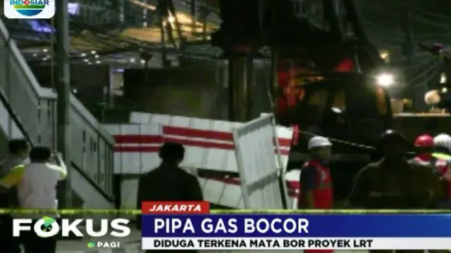 Suara Pipa Gas Bocor di Cawang Terdengar hingga Radius 500 M