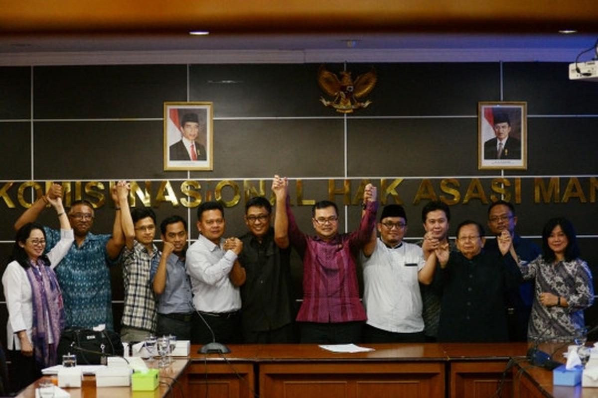 Komnas HAM deklarasikan melawan korupsi