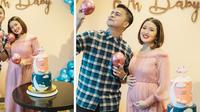 Rosiana Dewi dan Handika Pratama gelar tasyakuran kehamilan dan gender reveal (Foto: Instagram/@rsn.dw)