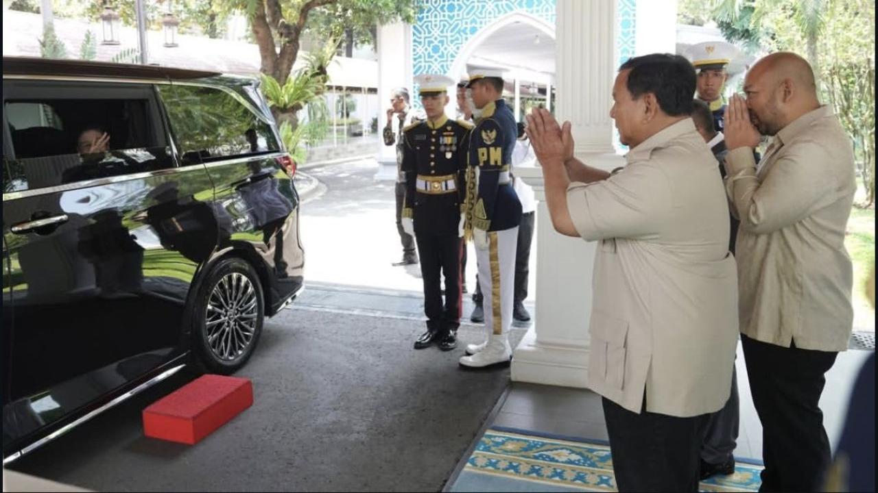 Megawati bertemu Prabowo di Istana