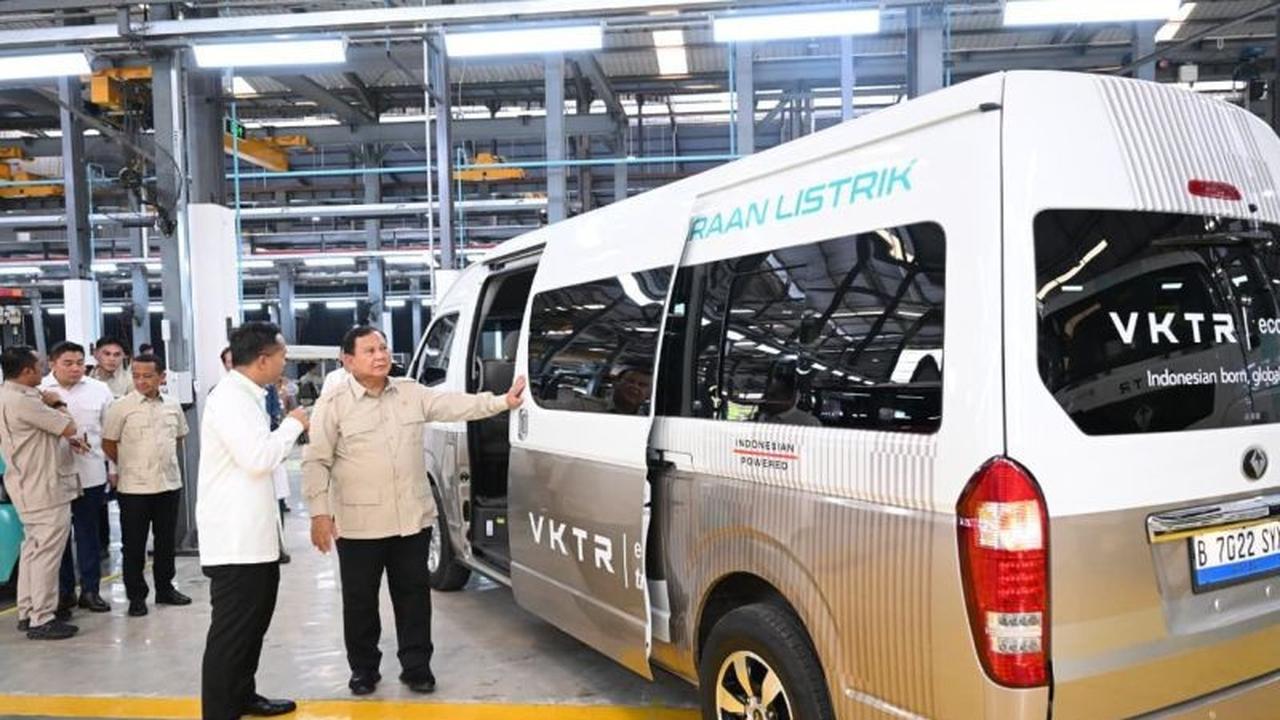 Presiden Prabowo Resmikan Pabrik EV VKTR Magelang, Targetkan TKDN Lebih Tinggi