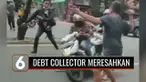 Debt collector nekat membawa kabur sepeda motor milik pengendara ojek online di Kebon Jeruk, Jakarta Barat. Akibatnya, ia nyaris diamuk warga.