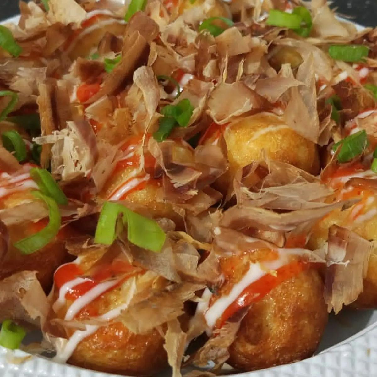 Resep Masakan Takoyaki isi Cumi