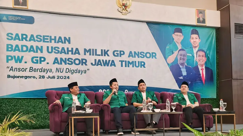 Gerakan Pemuda (GP) Ansor menggelar kegiatan Sarasehan di Kabupaten Bojonegoro.