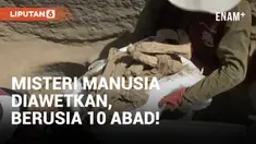 Lebih dari seribu tahun jasad remaja terkubur di makam kuno Peru. Para arkeolog berhasil menemukannya dalam kondisi nyaris utuh.