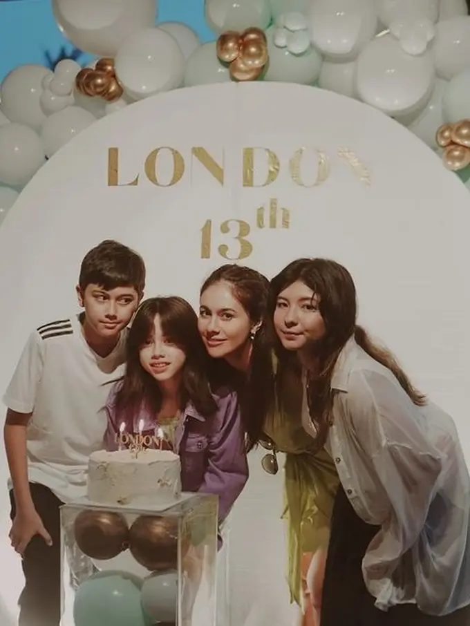 Ultah anak Wulan Guritno, London Abigail (Instagram/wulanguritno)
