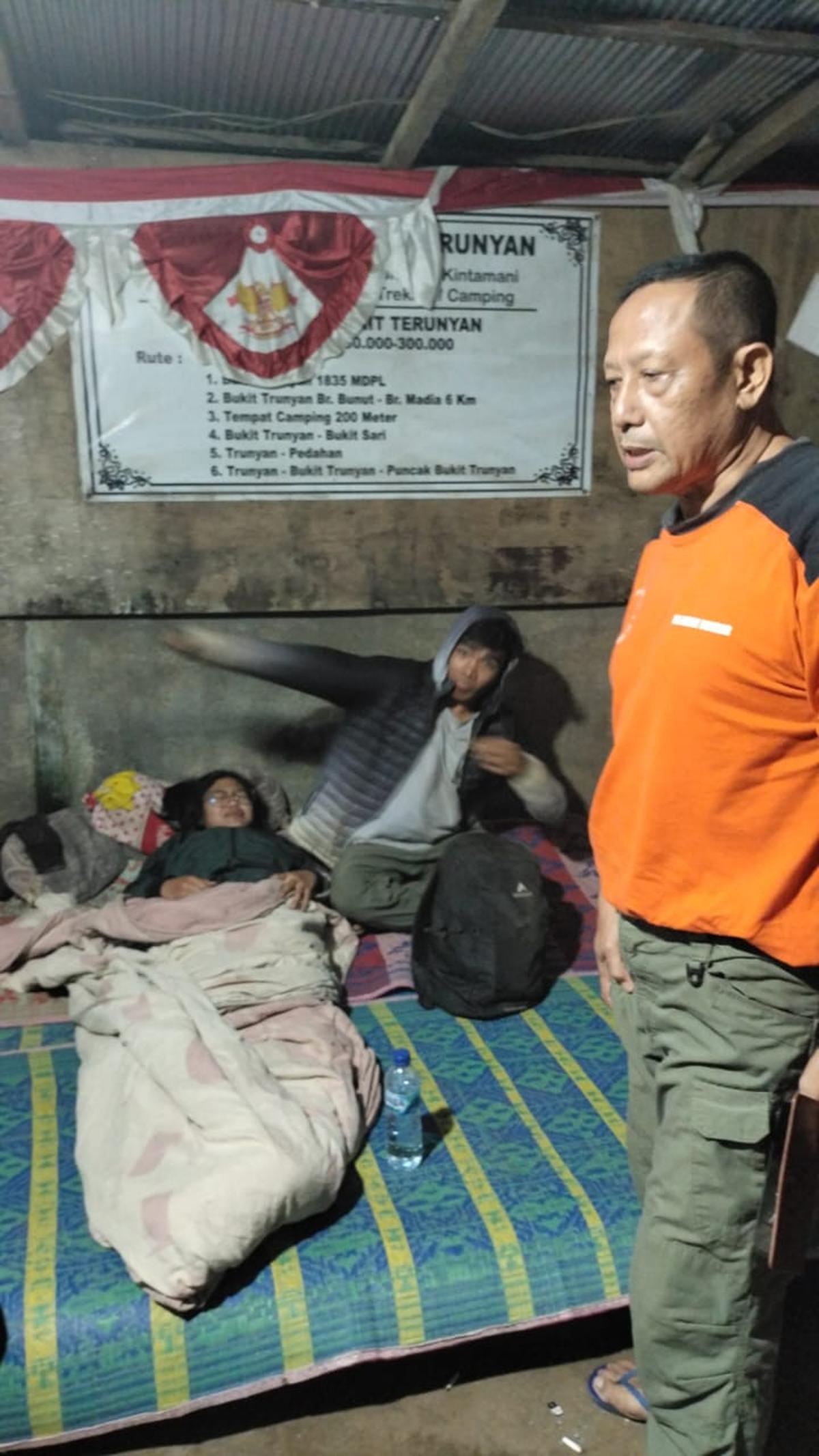 2 Pendaki yang Tersesat di Gunung Abang Bali Ditemukan Tim SAR