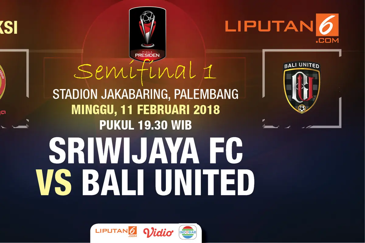 Prediksi Sriwijaya FC Vs Bali United