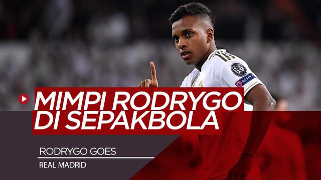 Berita Video Wonderkid Real Madrid, Rodrygo Goes Bermimpi Bisa Bermain dengan Cristiano Ronaldo