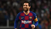 Lionel Messi - Messi menjadi penerus nomor punggung 10 setelah Ronaldinho hijrah ke AC Milan. Messi menggunakan nomor 10 di Barcelona sejak 2008 hingga sekarang. (AFP/Gabriel Bouys)