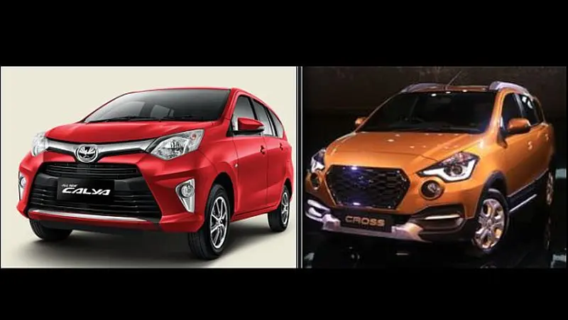 Toyota Calya vs Datsun Cross