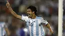 4. Pablo Aimar - Postur dan posisi bermainnya mirip dengan Diego Maradona. Aimar membela Argentina sebanyak 52 kali namun gagal sepenuhnya menjadi The Next Maradona. (AFP/Rodrigo Arangua)