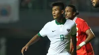Striker Persela, Ahmad Nur Hardianto punya semangat juang tinggi untuk pulih dari cedera (LIputan6.com/Helmi Fithriansyah)