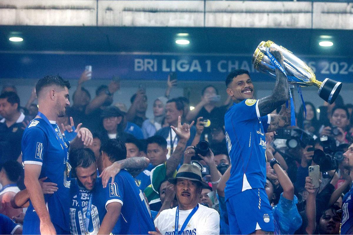 FOTO: Persib Bandung Juara Liga 1 BRI Musim 2024/2025