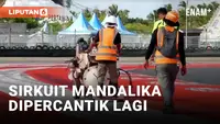 Jelang MotoGP, Sirkuit Mandalika Dicat Ulang