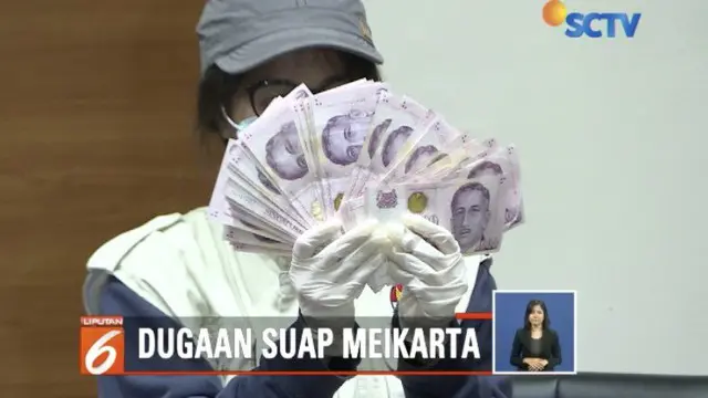 Enam tersangka kasus suap izin proyek Meikarta resmi ditahan KPK selama 20 hari.