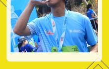 Segarnya Le Minerale Bantu Ricky Harun dan Selebriti Tanah Air Lainnya Lari ke Garis Finish Jakarta Marathon 2023
