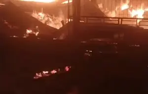 Kebakaran Gudang Tripleks di Sukabumi, Kerugiannya Fantastis